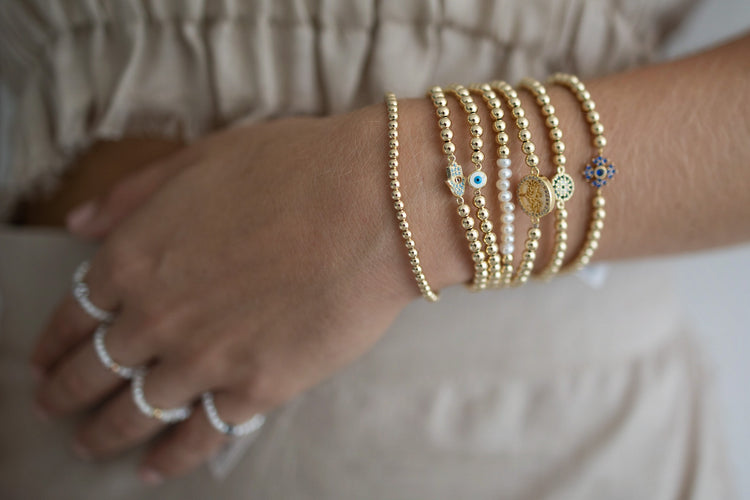 Pulsera de bolita 3mm