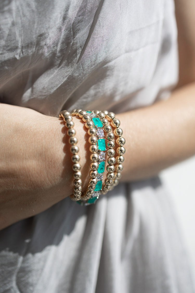Pulsera de bolita 4mm