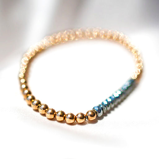 Pulsera de Bolita con piedra 4mm
