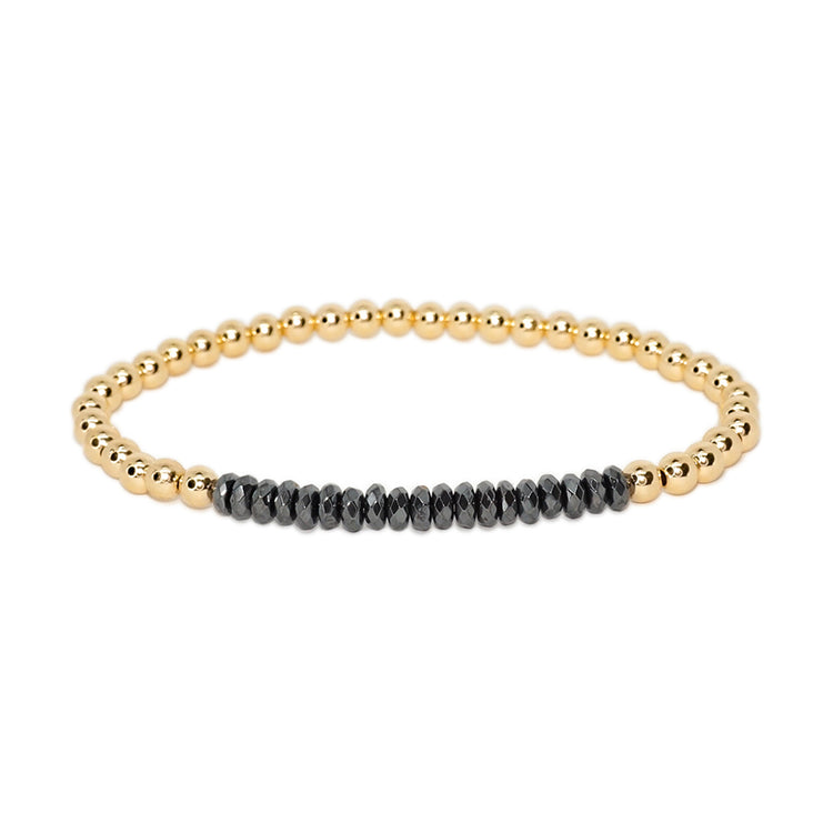 Pulsera de Bolita con piedra 4mm