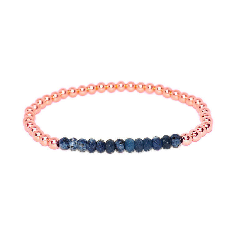 Pulsera de Bolita con piedra 4mm