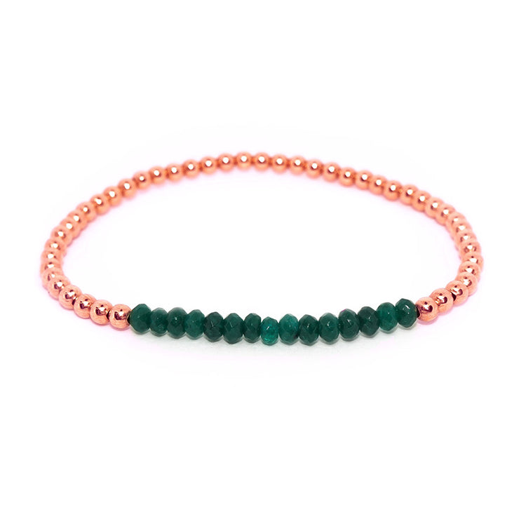 Pulsera de Bolita con piedra 4mm