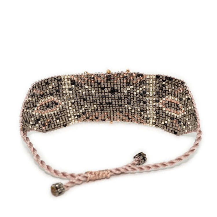 Pulsera Chaquira con diseño Ojo