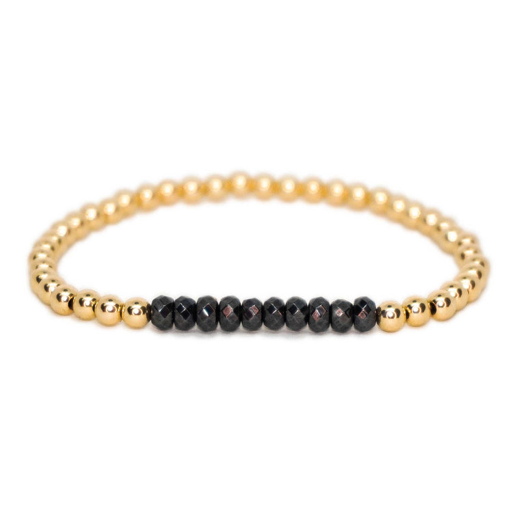 Pulsera de Bolita con piedra 4mm
