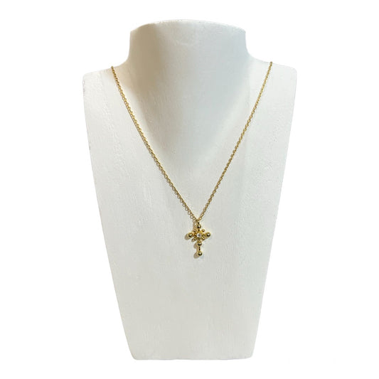 Collar de acero inoxidable con dije