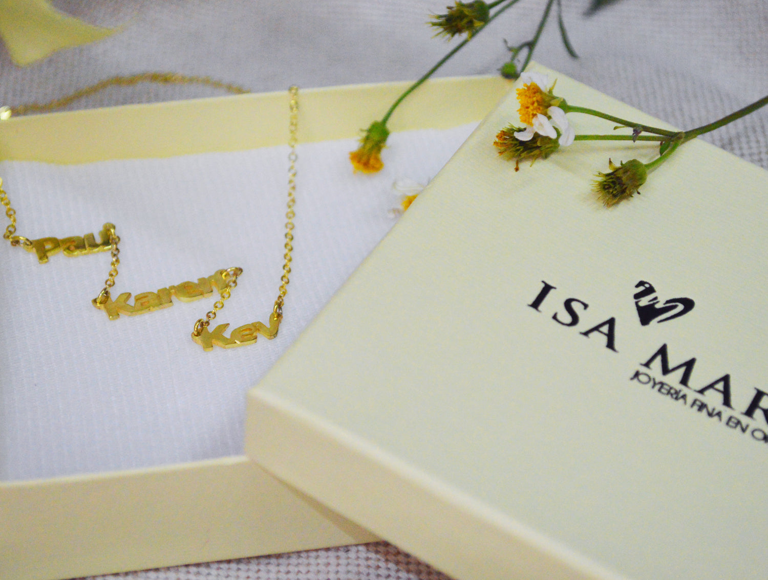 Collar personalizado - Isa Maraf Jewelry